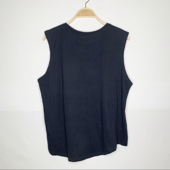Black NewYork Freeze Tank Top Juniors XL - Picture 2 of 4
